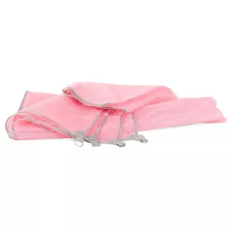Stranddecke 200x200, rosa