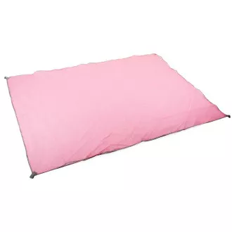Stranddecke 200x200, rosa