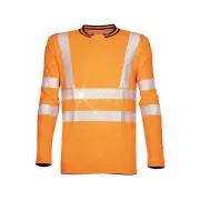 Langarm-T-Shirt ARDON®SIGNAL orange | H5927/