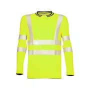 Langarm-T-Shirt ARDON®SIGNAL gelb | H5926/