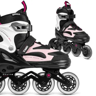 Rollschuhe Movino Cruzer Two, Rosa