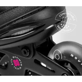 Rollschuhe Movino Cruzer Two, Rosa