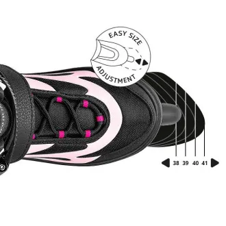 Rollschuhe Movino Cruzer Two, Rosa Rollschuhe Movino Cruzer Two, Rosa
