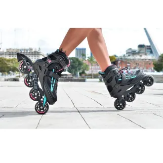Rollschuhe Movino Cruzer B2 Mint/Pink