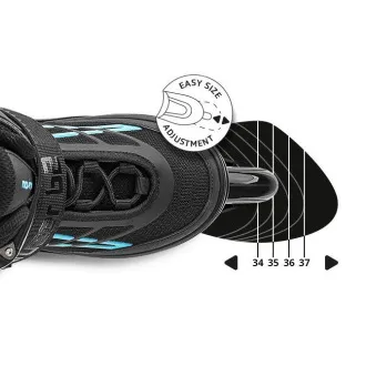 Rollschuhe Movino Cruzer B2, Blau