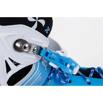 Rollschuhe 4in1 Enero KIDS - blau und weiß