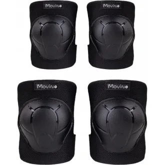MOVINO Cariboo® Ellbogen- und Knieschoner-Set, schwarz MOVINO Cariboo® Ellbogen- und Knieschoner-Set, schwarz