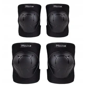 MOVINO Cariboo® Ellbogen- und Knieschoner-Set, schwarz MOVINO Cariboo® Ellbogen- und Knieschoner-Set, schwarz