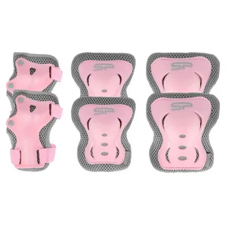 SP PROTECTOR Schützer-Set, rosa-grau SP PROTECTOR Schützer-Set, rosa-grau