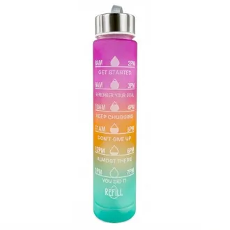 Motivations-Sportflasche 3in1, 2000 ml   900 ml   300 ml