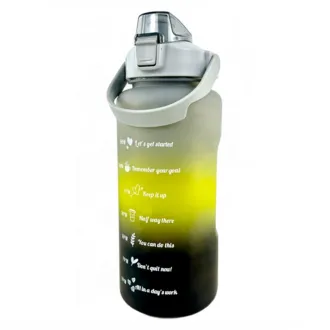 Motivations-Sportflasche 3in1, 2000 ml   900 ml   300 ml