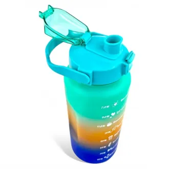 Motivations-Sportflasche 3in1, 2000 ml 900 ml 300 ml Motivations-Sportflasche 3in1, 2000 ml 900 ml 300 ml