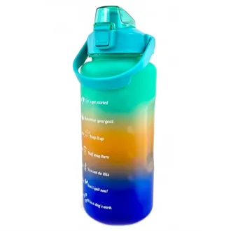 Motivations-Sportflasche 3in1, 2000 ml 900 ml 300 ml Motivations-Sportflasche 3in1, 2000 ml 900 ml 300 ml
