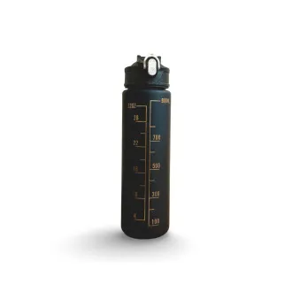 Sportflasche mit Motivationsbeschreibung 1l