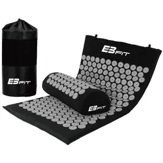 Akupressur PREMIUM Übungsmatte mit Kissen 67x42x2 cm