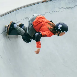Freestyle-Helm NKX Brain Saver, Weiß