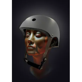 SKITT Kinder-Helm NEXUS Edition, Cool Grey