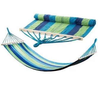 Baumwollhängematte 270x150cm, für bis zu 2 Personen, Belastbarkeit 200kg Baumwollhängematte 270x150cm, für bis zu 2 Personen, Belastbarkeit 200kg