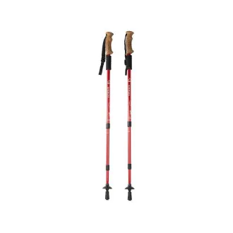 Nordic Walking-Trekkingstöcke mit ergonomischem Korkgriff, 135 cm, 2 Stück Nordic Walking-Trekkingstöcke mit ergonomischem Korkgriff, 135 cm, 2 Stück