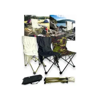 Großer klappbarer Campingstuhl 40x40x68 cm Großer klappbarer Campingstuhl 40x40x68 cm