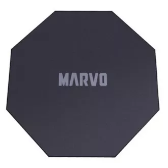 Gaming, Stuhlmatte, Marvo, GM02, 1100 x 1100 x 2 mm, schwarz, rutschfest, SELL