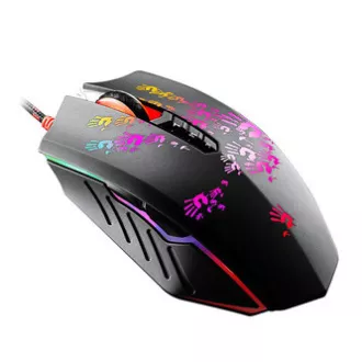 A4Tech BLOODY A60A Maus kabelgebunden, schwarz, 6200DPI