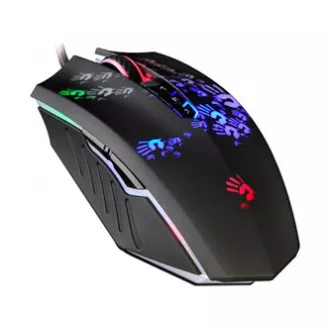 A4Tech BLOODY A60A Maus kabelgebunden, schwarz, 6200DPI
