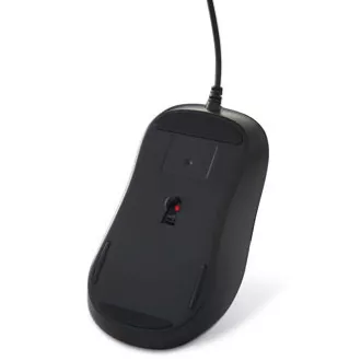 Kabelgebundene Maus, Verbatim 49024, schwarz, optisch