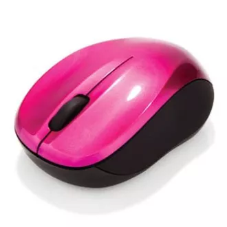 Kabellose Maus, Verbatim Go Nano 49043, rosa, optisch, 1600DPI