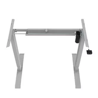 Arbeitstisch mit elektrischer Höhenverstellung 75x140cm, grau, ergo