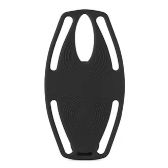 Handyhalter Bone Bike Tie 3, für Fahrrad, größenverstellbar, schwarz, 4,7-7,2