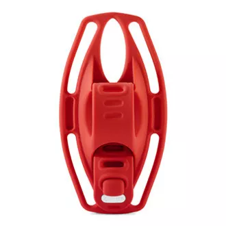 Handyhalter Bone Bike Tie 3, für Fahrrad, größenverstellbar, rot, 4,7-7,2