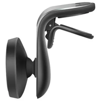 CH-127 Defender Magnetic Car Holder, ventGrip, schwarz-silber, Kunststoff, für Lüftung, schwarz-silber, mobil CH-127 Defender Magnetic Car Holder, ventGrip, schwarz-silber, Kunststoff, für Lüftung, schwarz-silber, mobil