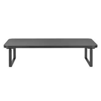 Monitorständer, Tastaturfach, Schnellmontage, schwarz, Stahl, Spanplatte, 20 kg Belastbarkeit, Powerton, ergo Monitorständer, Tastaturfach, Schnellmontage, schwarz, Stahl, Spanplatte, 20 kg Belastbarkeit, Powerton, ergo