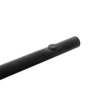 Monitorständer, Tastaturfach, schwarz, Stahl-Kunststoff, 20 kg Belastbarkeit, Powerton, ergo