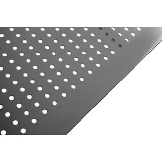 Monitorständer, Tastaturfach, schwarz, Stahl-Kunststoff, 20 kg Belastbarkeit, Powerton, ergo