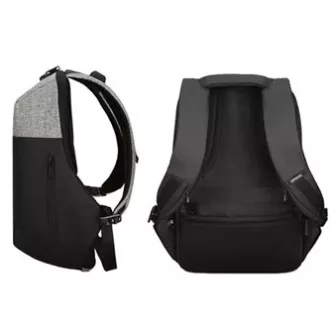 Laptop Rucksack 15,6", NB008, schwarz/grau Polyester/Polyethylen/Nylon, nicht leicht zu stehlen, FOR SALE