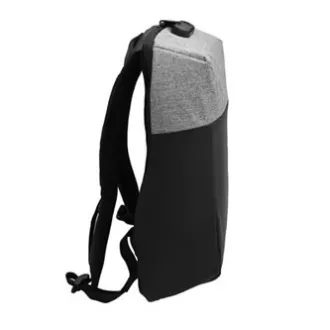 Laptop Rucksack 15,6", NB008, schwarz/grau Polyester/Polyethylen/Nylon, nicht leicht zu stehlen, FOR SALE