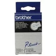 Brother Original-Farbband für Etikettendrucker, Brother, TC-203, blauer Druck/weißes Trägermaterial, laminiert, 7,7 m, 12 mm