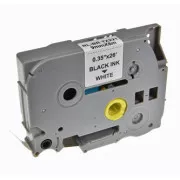 G&G kompatibles Farbband, für Brother, TZE-221, schwarzer Druck/weißes Trägermaterial, laminiert, 8m, 9mm
