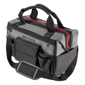 Polyester-Werkzeugtasche, 58G092, 18,5 l, Energy , Graphit Polyester-Werkzeugtasche, 58G092, 18,5 l, Energy , Graphit