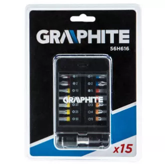 Bit-Satz 56H616, 14-teilig Verlängerer, Graphit Bit-Satz 56H616, 14-teilig Verlängerer, Graphit