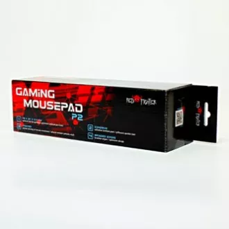 Mauspad, P2-XL, Gaming, schwarz und rot, 78 x 27 x 0,4 cm, Red Fighter