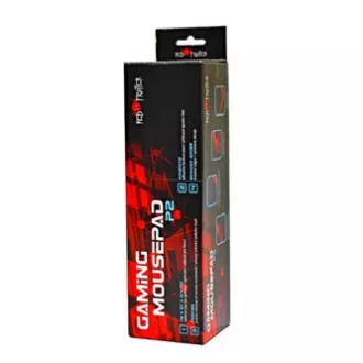 Mauspad, P2-XL, Gaming, schwarz und rot, 78 x 27 x 0,4 cm, Red Fighter