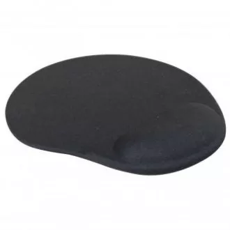 Mauspad, ergonomisch, Gel, schwarz, Logo, SELL
