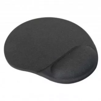 Mauspad, ergonomisch, Gel, schwarz, Logo, SELL