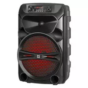 Defender Speaker G110, Li-Ion, 1.0, 12W, schwarz, Lautstärkeregler, LED Hintergrundbeleuchtung, BT 5.0, TWS, 50Hz~18kHz