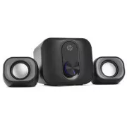 HP Lautsprecher DHS-2111S, 2.1, 11W, schwarz, Lautstärkeregler, Kunststoff