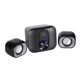 HP Lautsprecher DHS-2111S, 2.1, 11W, schwarz, Lautstärkeregler, Kunststoff