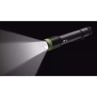 LED-Taschenlampe, 2xAA, Metall, schwarz, 150lm, C33